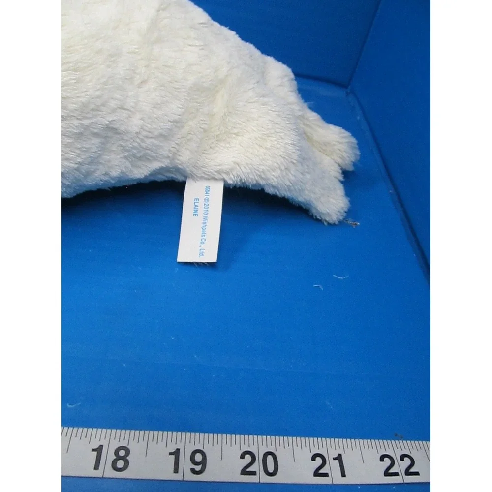 Wishpets Plush Eco Friendly Elaine the Cream Seal Stuffed Animal 22